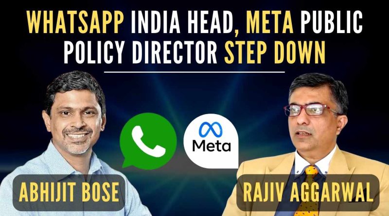 WhatsApp India Head Resigns, Meta India’s Public Policy Director Also Left The Post, New Responsibility to Shivnath Thakral