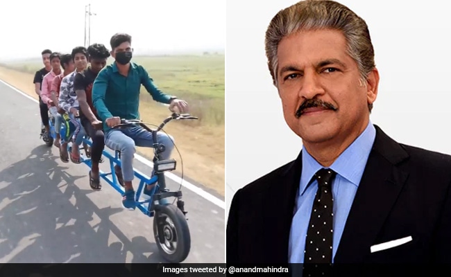 Anand Mahindra Shares Video Of An Innovative Multi-Rider Passenger Vehicle