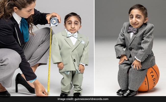 Watch: Iran’s Afshin Ghaderzadeh Is Crowned The World’s Shortest Man