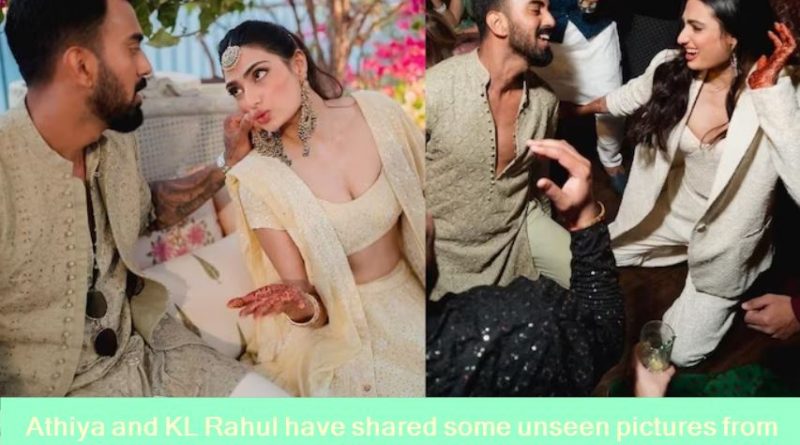 Athiya Shetty, KL Rahul share beautiful pictures from Sangeet ceremony. Seen yet?