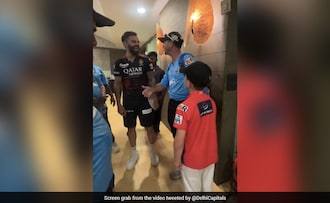 Watch: Ricky Ponting’s Son Star-Struck As He Meets Virat Kohli On The Sidelines Of IPL 2023