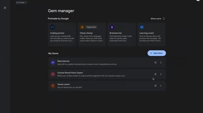 Google Gemini Now Allows Users to Share Custom AI Assistants