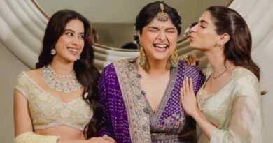 SEE PICS: Janhvi to Khushi, The Kapoor Sisters Serve Ethnic Glam at Anshula Kapoor’s Engagement
