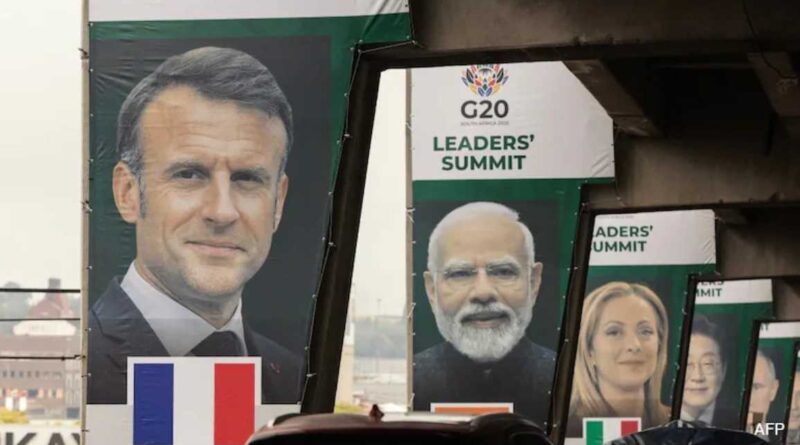 PM Modi Embarks on 3-Day Visit to South Africa for Historic G20 Summit in Africa