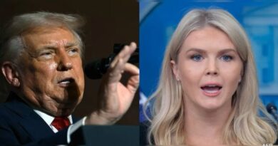 Trump’s Praise for Karoline Leavitt Sparks Controversy: “Lips Like a Machine Gun”