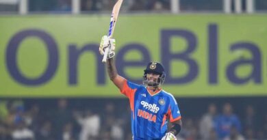 Suryakumar Yadav Climbs Five Spots to Seventh in Latest ICC T20I Rankings